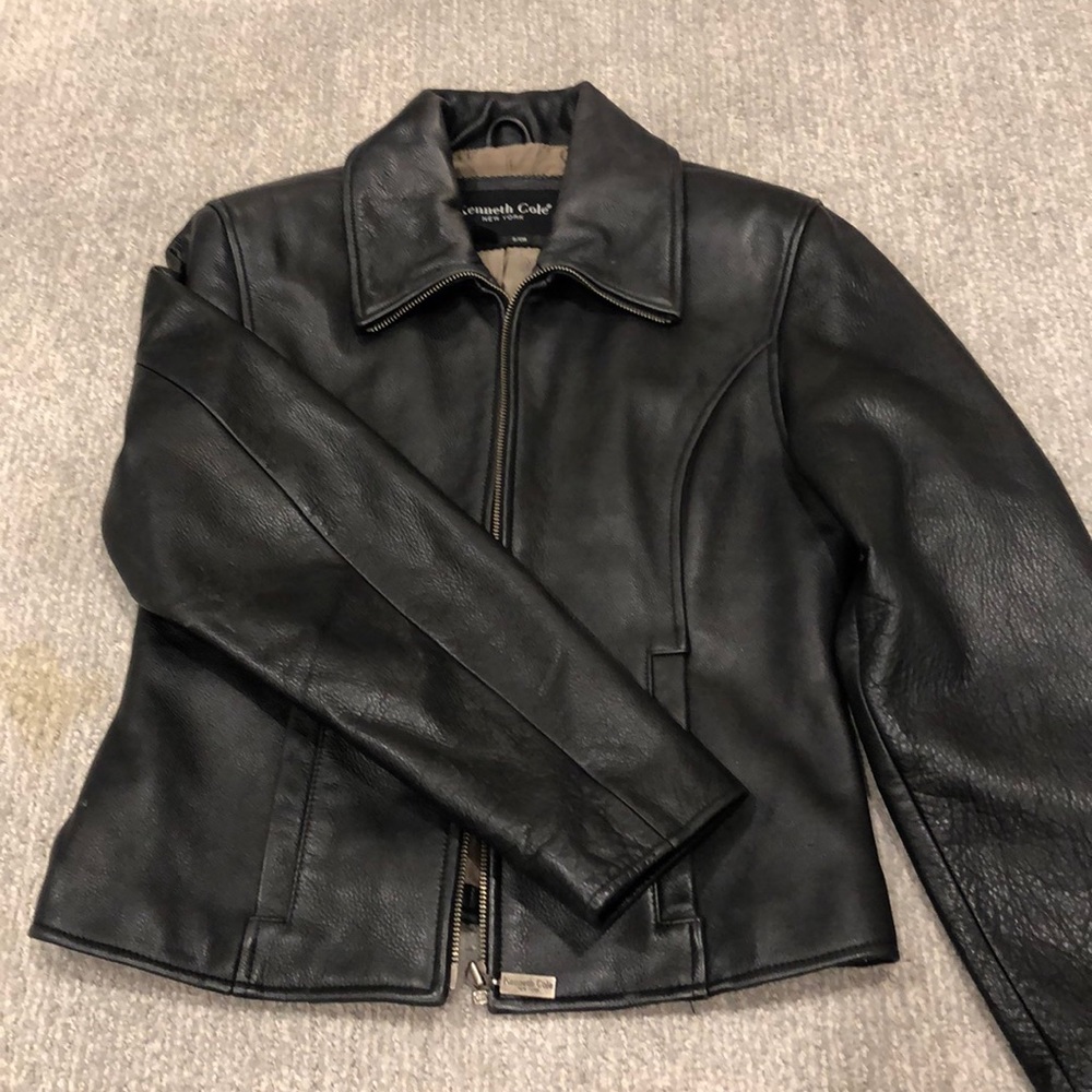 Leather jacket